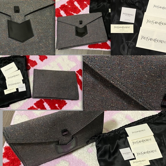 Authentic 💯 YSL Clutch - Picture 2 of 16